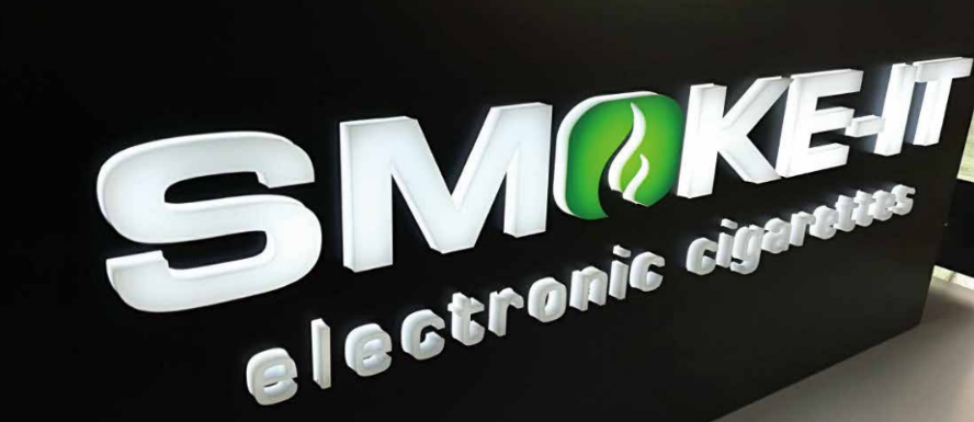 outdoor push thru business innovative sign