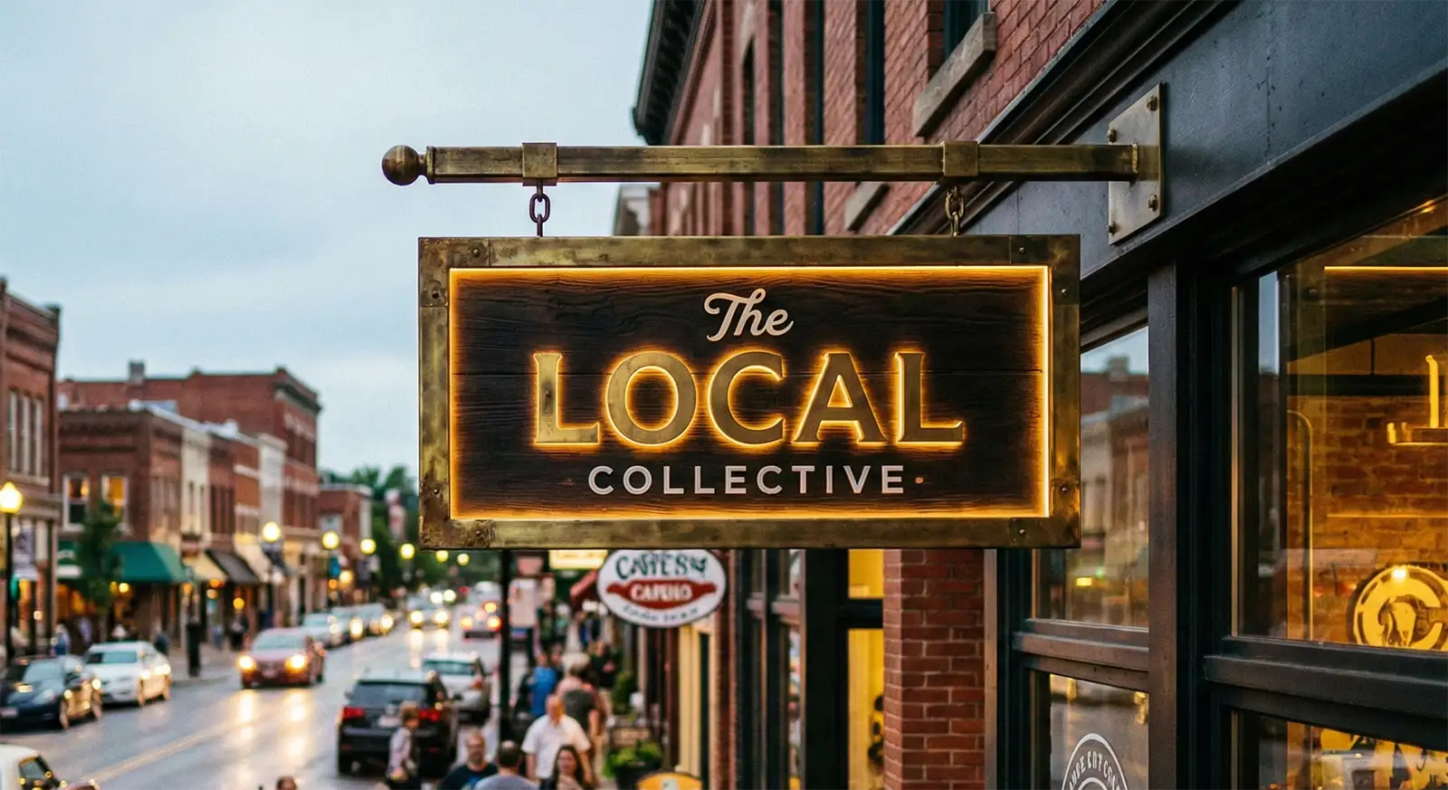 The Local Collective Blade Sign