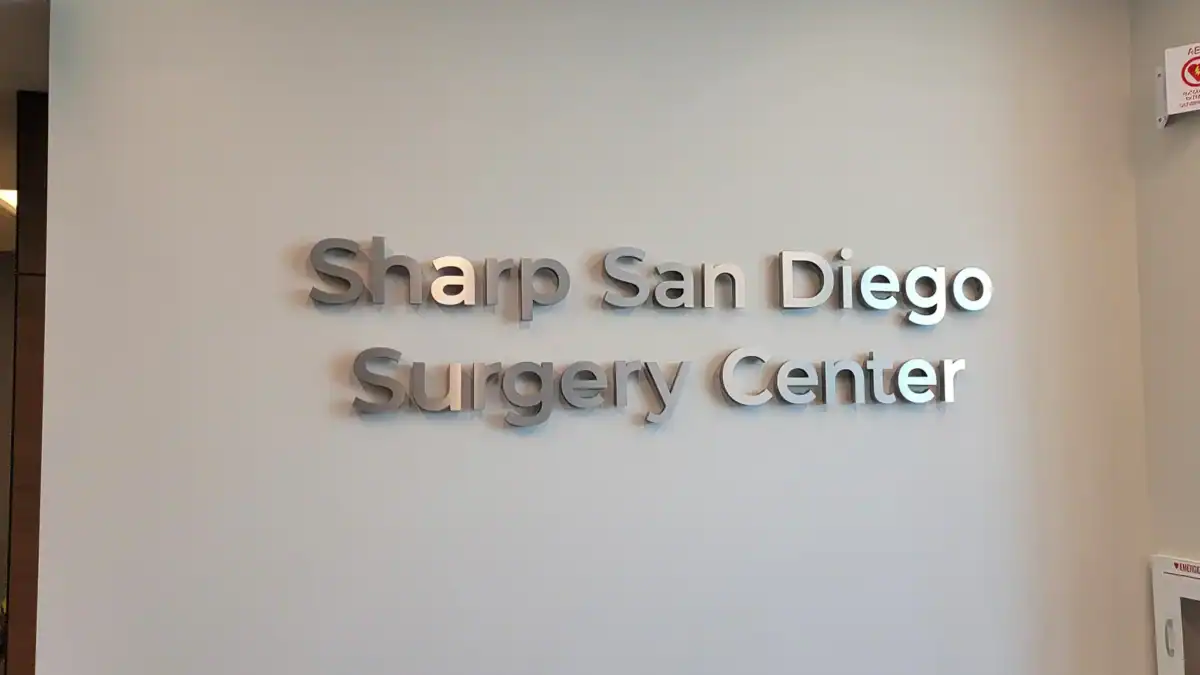 Sharp San Diego Lobby Sign